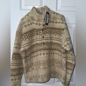 Alpine Design Cozy Patterned Fleece Pullover